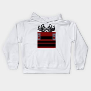 Ace of hearts Kids Hoodie